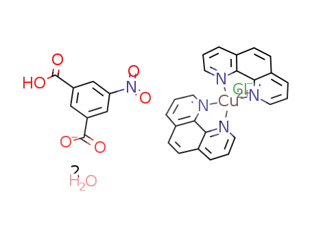 [CuCl(1,10-phenanthroline)2](C8H4NO6)*2H2O
