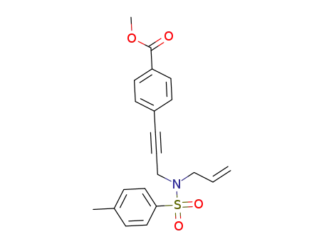 methyl 4-(3-((N-allyl-4-methylphenyl)sulfonamido)prop-1-yn-1-yl)benzoate