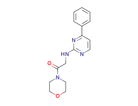 1-morpholino-2-((4-phenylpyrimidin-2-yl)amino)ethanone