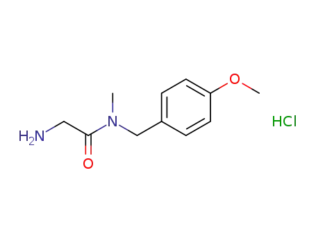 2-amino-N-(4-methoxybenzyl)-N-methylacetamide hydrochloride
