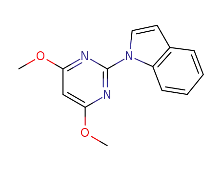1-(4,6-dimethoxypyrimidin-2-yl)-1H-indole