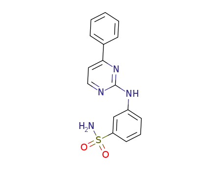 3-[(4-phenylpyrimidin-2-yl)amino]benzene-1-sulfonamide
