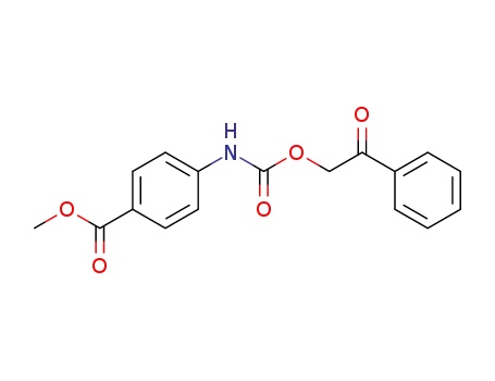 methyl 4-(((2-oxo-2-phenylethoxy)carbonyl)amino)benzoate