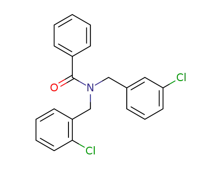 N-(2-chloro-benzyl)-N-(3-chloro-benzyl)-benzamide