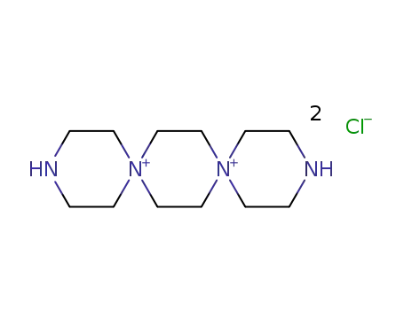 3,12-diaza-6,9-diazoniadispiro<5.2.5.2>hexadecane dichloride
