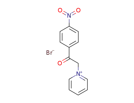 Molecular Structure of 25407-30-1 (1-(4-NITROPHENYL)-2-PYRIDINIUM-1-YLETHAN-1-ONE BROMIDE)