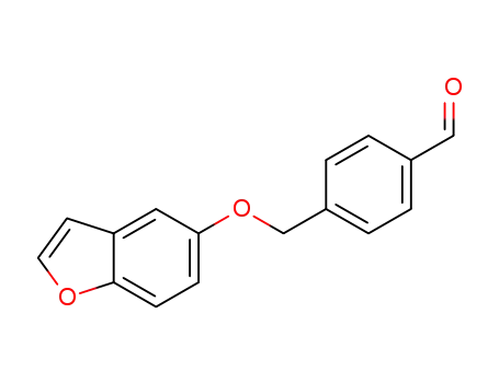4-((benzofuran-5-oxy)methyl)benzaldehyde