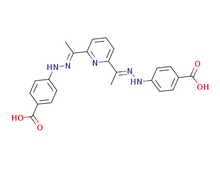 4′-(2E,2′E)-2,2′-(1,1′-(pyridine-2,6-diyl)bis(ethan-1-yl-1-ylidene))bis(hydrazin-1-yl-2-ylidene)dibenzoic acid