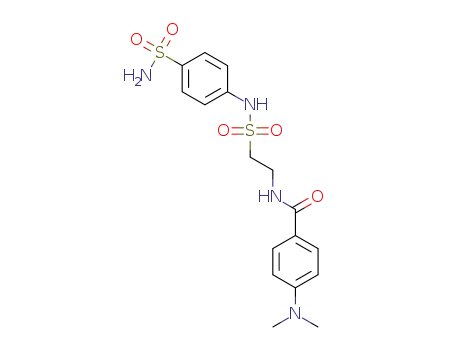 4-dimethylamino-N-(2-(N-(4-sulfamoylphenyl)sulfamoyl)ethyl)benzamide