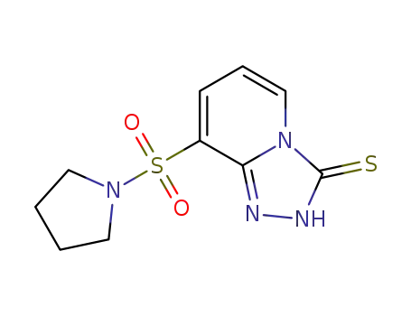 8-(pyrrolidin-1-ylsulfonyl)-[1,2,4]triazolo[4,3-a]pyridin-3(2H)-thione