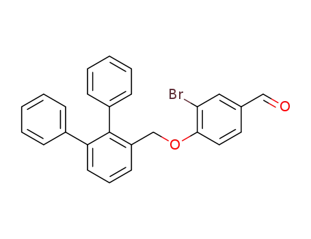 4-([1,1′:2′,1″-terphenyl]-3′-ylmethoxy)-3-bromobenzaldehyde