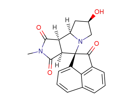 7′-hydroxy-2′-methyl-3a′,6′,7′,8′,8a′,8b′-hexahydro-1′H,2Hspiro[acenaphthylene-1,4′-pyrrolo[3,4-a]pyrrolizine]-1′,2,3′(2′H)-trione