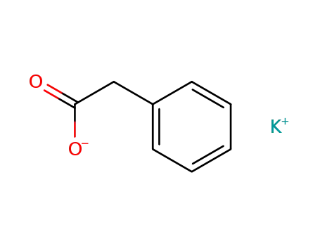 Molecular Structure of 13005-36-2 (Potassium phenylacetate)