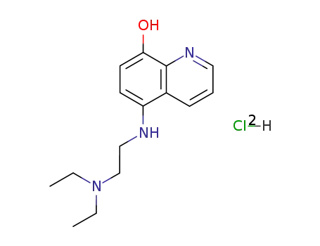 5-(2-diethylamino-ethylamino)-quinolin-8-ol; dihydrochloride