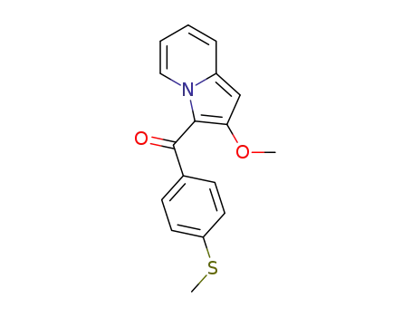 (2-methoxyindolizin-3-yl)(4-(methylthio)phenyl)methanone