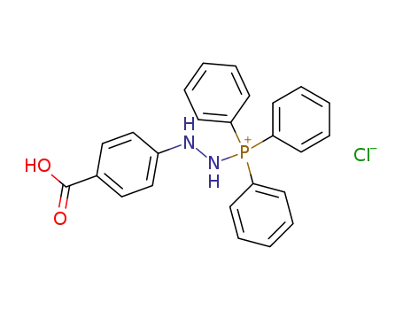 [N'-(4-carboxy-phenyl)-hydrazino]-triphenyl-phosphonium; chloride