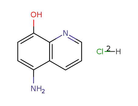 Molecular Structure of 21302-43-2 (5-Amino-8-quinolinol dihydrochloride)