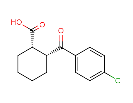 cis-2-(4-chlorobenzoyl)cyclohexane-1-carboxylic acid
