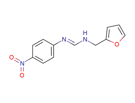 N-Furan-2-ylmethyl-N'-(4-nitro-phenyl)-formamidine