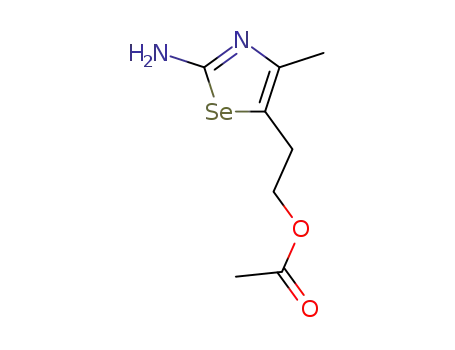 5-(acetoxyethyl)-2-amino-4-methylselenazole