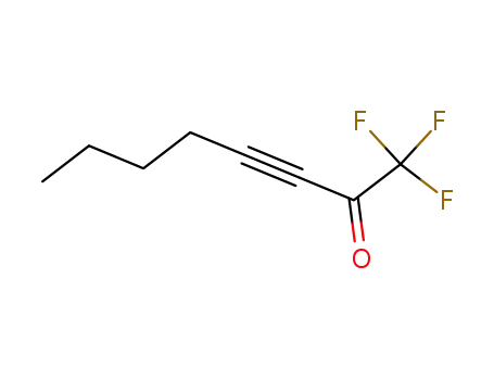 Molecular Structure of 105439-85-8 (1,1,1-trifluorooct-3-yn-2-one)