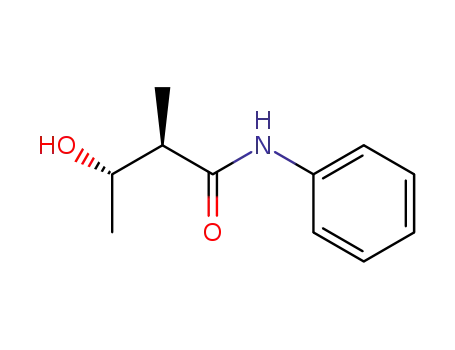 (+/-)-(2S,3R)-3-hydroxy-2-methyl-N-phenylbutanamide