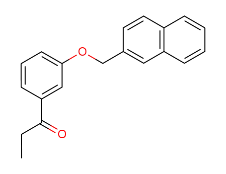 1-<3-(naphth-2-ylmethoxy)phenyl>propan-1-one
