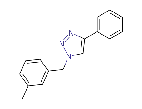 1‐(3‐methylbenzyl)‐4‐phenyl‐1H‐1,2,3‐triazole