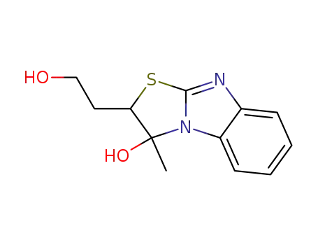 2,3-dihydro-3-hydroxy-3-methylthiazolo<3,2-a>benzimidazole-2-ethanol