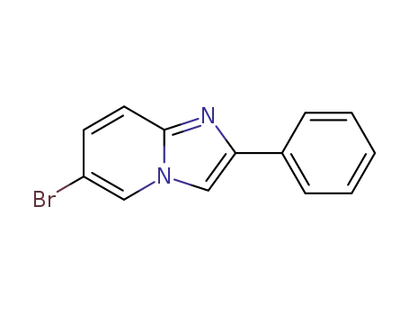 Molecular Structure of 4044-98-8 (6-BROMO-2-PHENYL-IMIDAZO[1,2-A]PYRIDINE)