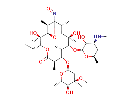 9-deoxo-11-deoxy-9,11-epoxy-9-nitroso-3'-des-N-methylerythromycin A