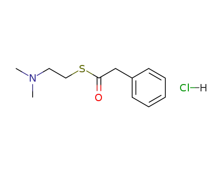 (2-phenylthioacetoxyethyl)dimethylammonium chloride