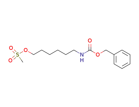 N-(benzyloxycarbonyl)-6-aminohexyl methanesulfonate
