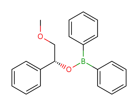 diphenyl boric ester of (R)-2-methoxy-1-phenylethanol