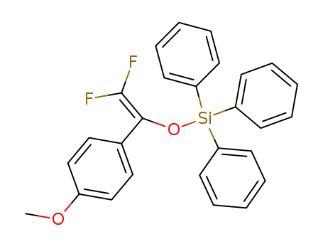 1,1-difluoro-2-(4-methoxyphenyl)-2-triphenylsilyloxyethene