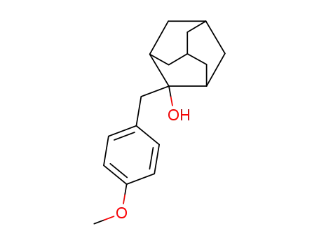 2-(p-methoxy)benzyl-2-adamantanol