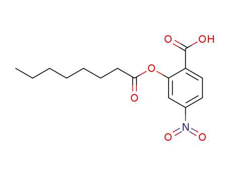 4-nitro-2-(octanoyloxy)benzoic acid