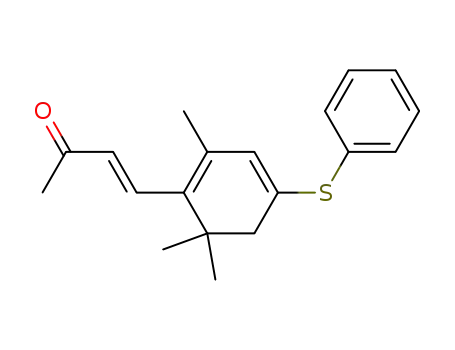 (E)-4-(2,6,6-Trimethyl-4-phenylsulfanyl-cyclohexa-1,3-dienyl)-but-3-en-2-one