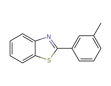 Molecular Structure of 1211-32-1 (Benzothiazole, 2-(3-methylphenyl)- (9CI))