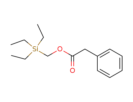 (triethylsilyl)methyl phenylacetate