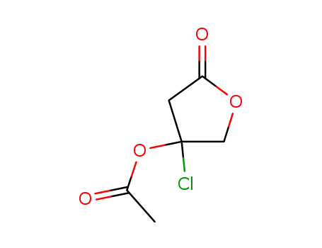 4-acetoxy-4-chloro-dihydro-furan-2-one