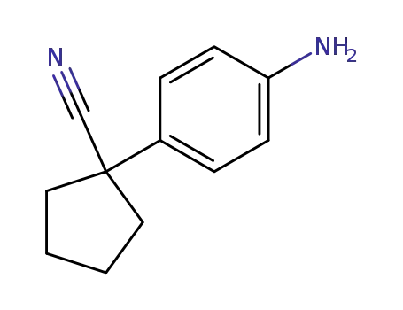 1-(4-aminophenyl)cyclopentane-1-carbonitrile