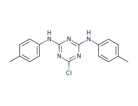 6-chloro-N,N'-di-p-tolyl-[1,3,5]triazine-2,4-diamine