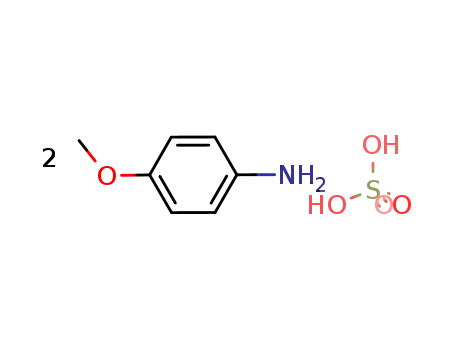 di(p-methoxy)anilinium sulfate