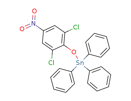 NO2C6Cl2H2OSn(C6H5)3