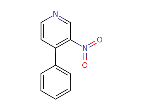 Molecular Structure of 220952-00-1 (3-NITRO-4-PHENYLPYRIDINE)