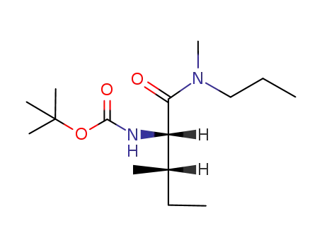 N-[N-(tert-butyloxycarbonyl)-L-isoleucyl]-N-methyl-N-propylamine