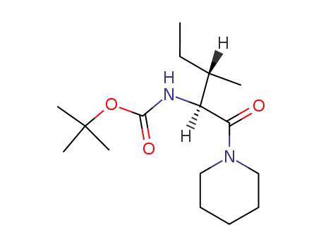 N-(tert-butyloxycarbonyl)-L-isoleucine piperidide