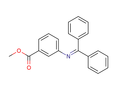 3-(Benzhydrylidene-amino)-benzoic acid methyl ester