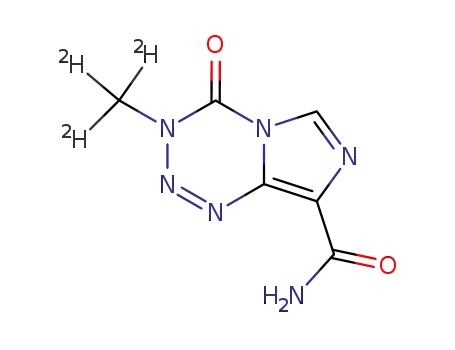 3-(methyl-d3)-4-oxo-3,4-dihydroimidazo[5,1-d][1,2,3,5]tetrazine-8-carboxamide